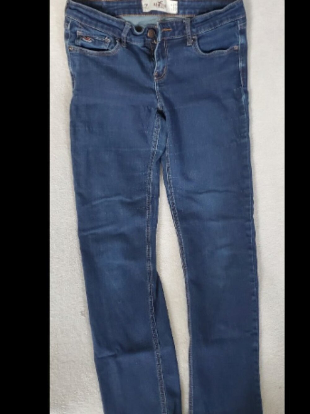 Hollister Skinny stretch jeans Y2K Womens size 9 Distressed GUC